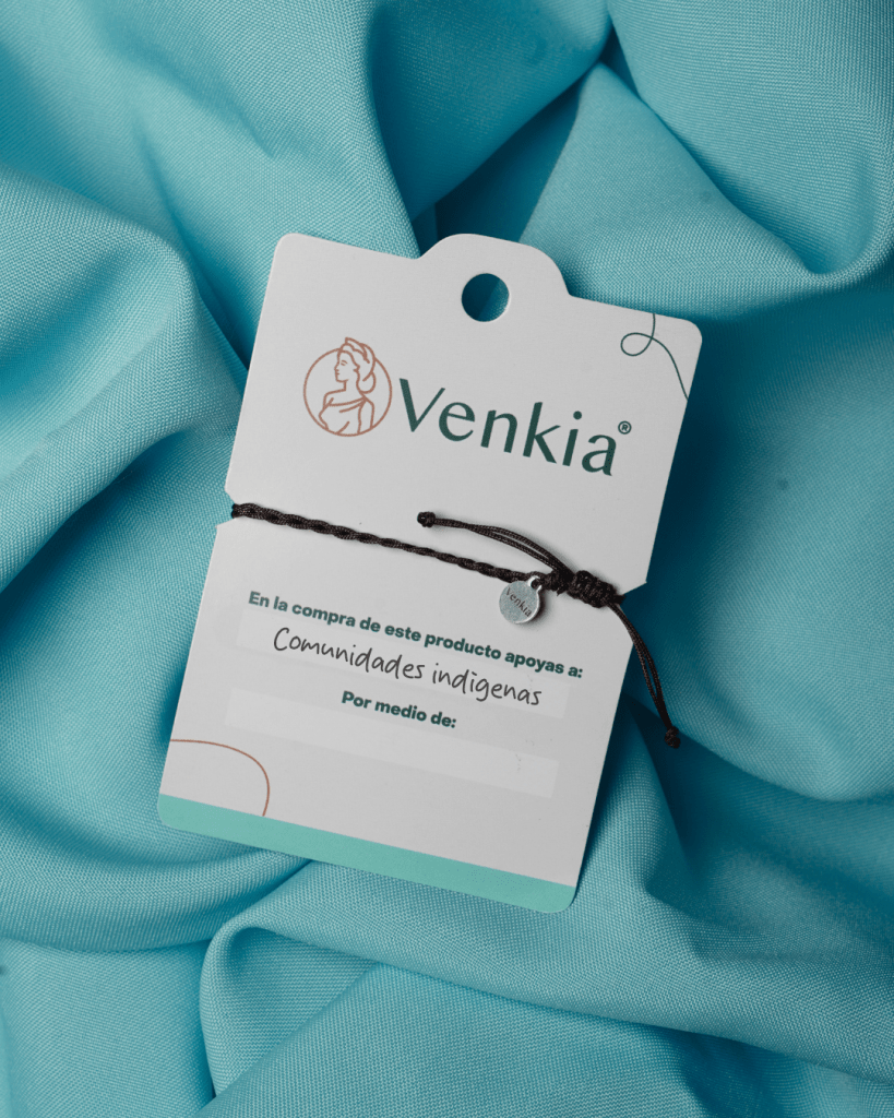 Venkia pulsera comunidades indígenas