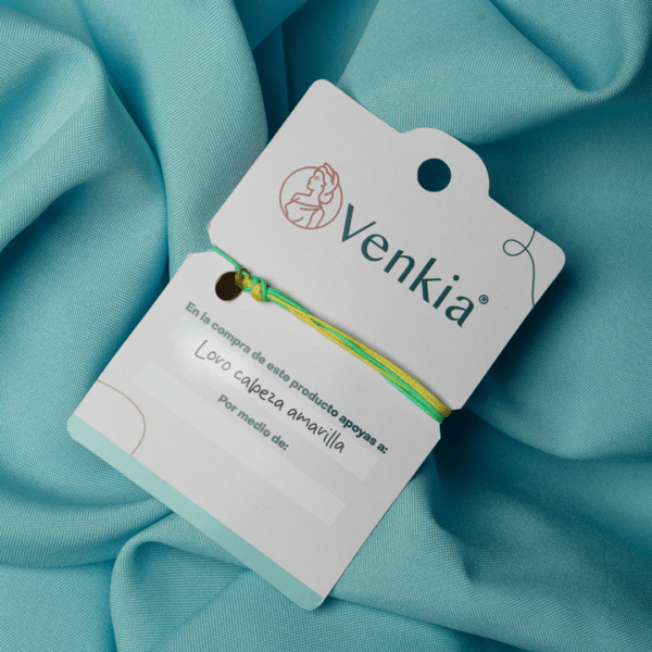 PULSERA: CONSERVACIÓN DEL LORO CABEZA AMARILLA