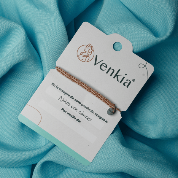 Venkia pulsera niños con cáncer
