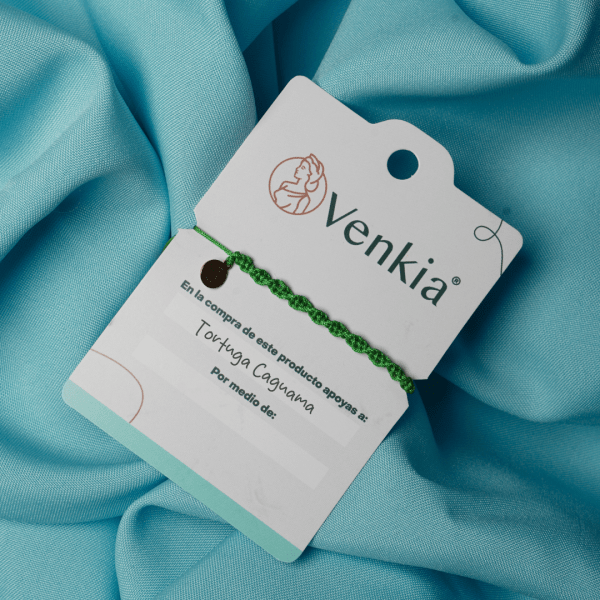 Venkia pulsera tortuga caguama
