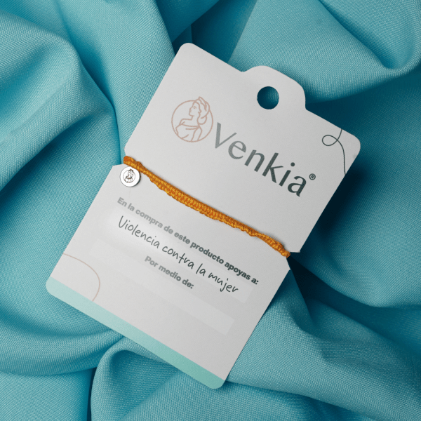 Venkia pulsera violencia contra la mujer