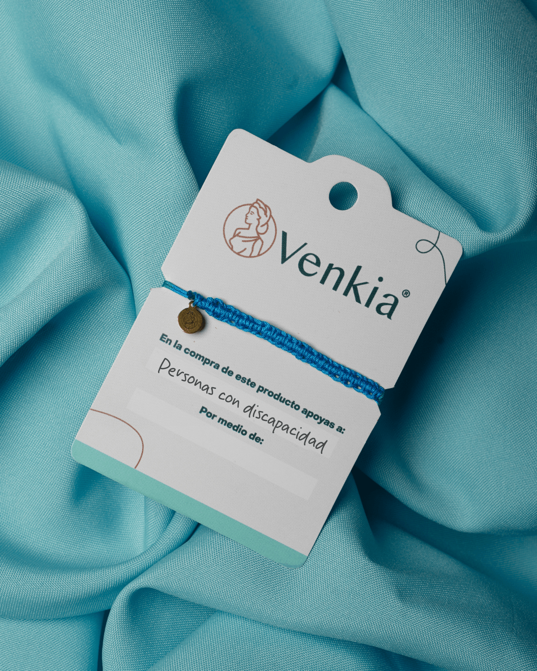 Venkia pulsera personas con capacidades diferentes